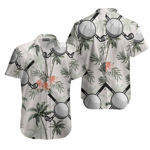 Golf Tropical Vintage Hawaiian Shirt