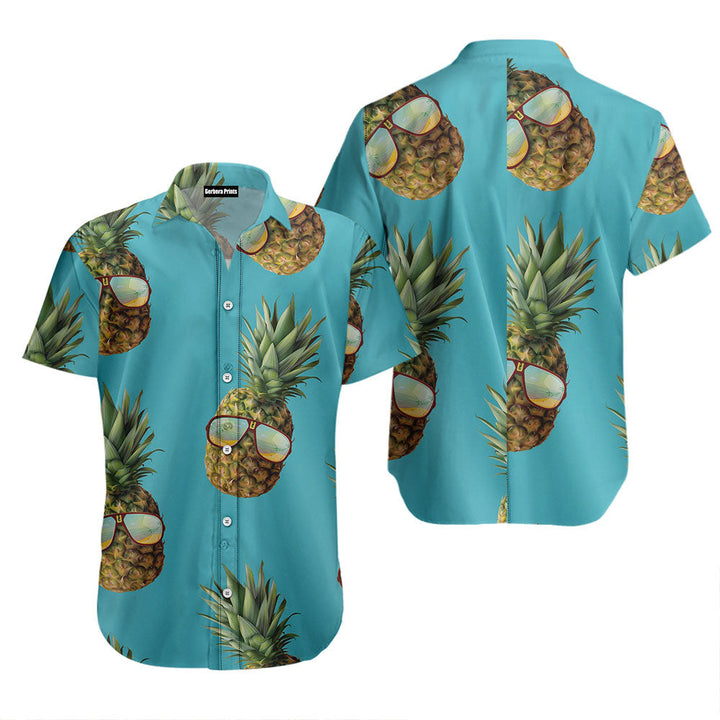 Pineapple Glasses Hawaiian Shirt