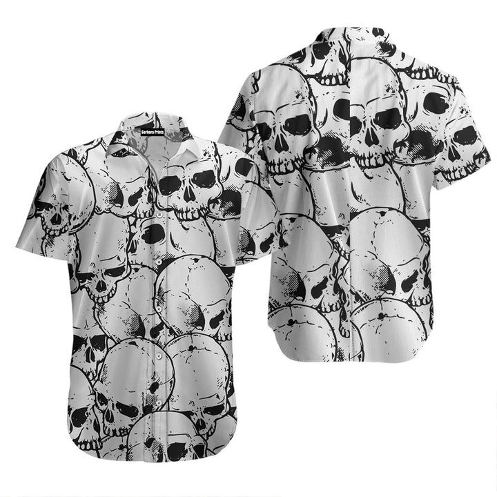 Skull Art Hawaiian Shirt