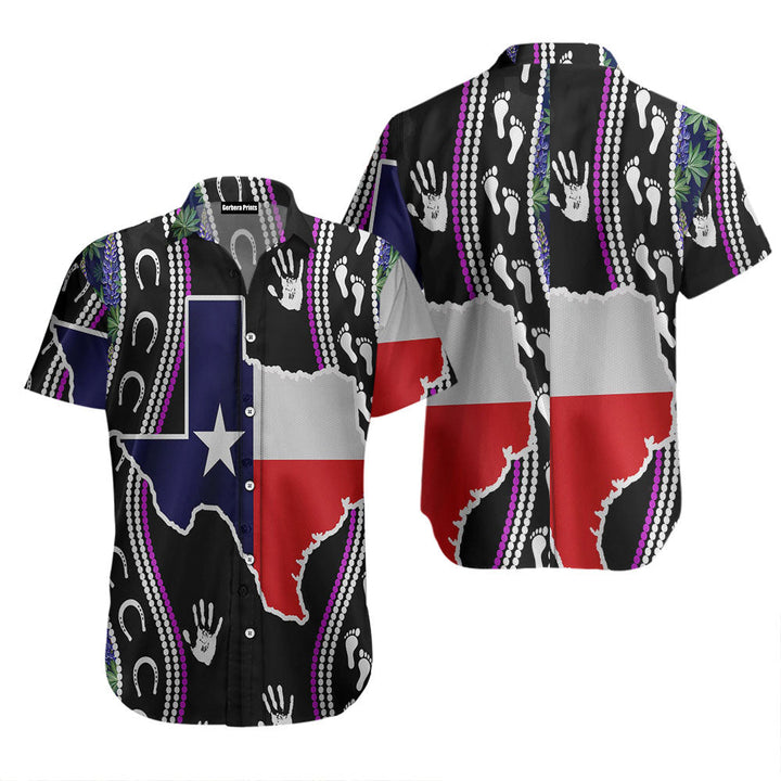 Texas Bluebonnet Awesome Hawaiian Shirt