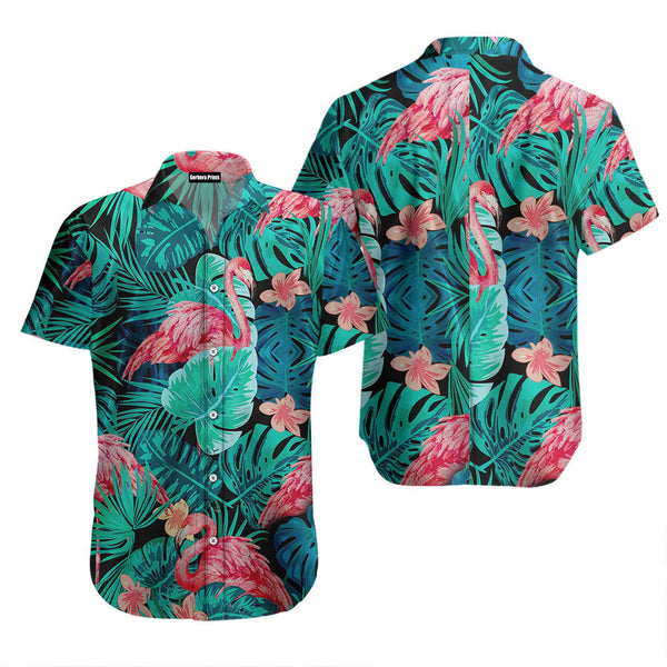 Tropical Flamingo Hawaiian Shirt