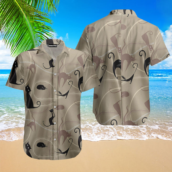 Amazing Black Cat 1 Hawaiian Shirt