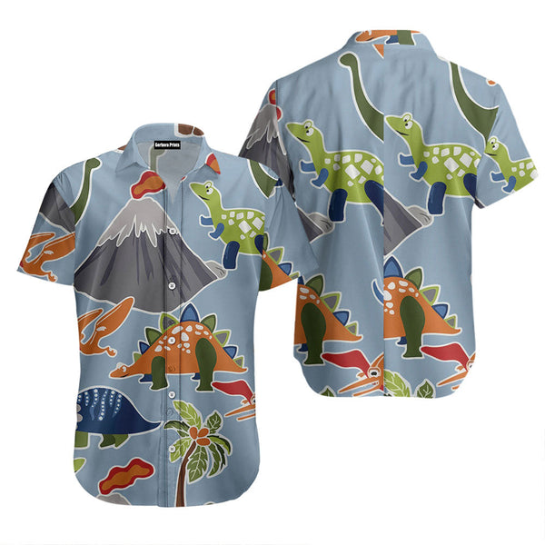 Awesome Dinosaur Hawaiian Shirt