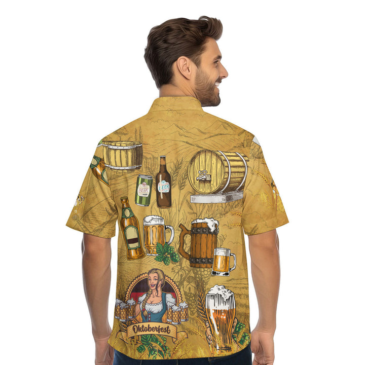 Drinking Oktoberfest Lovers Festival Lovers Oktoberfest Hawaiian Shirt 