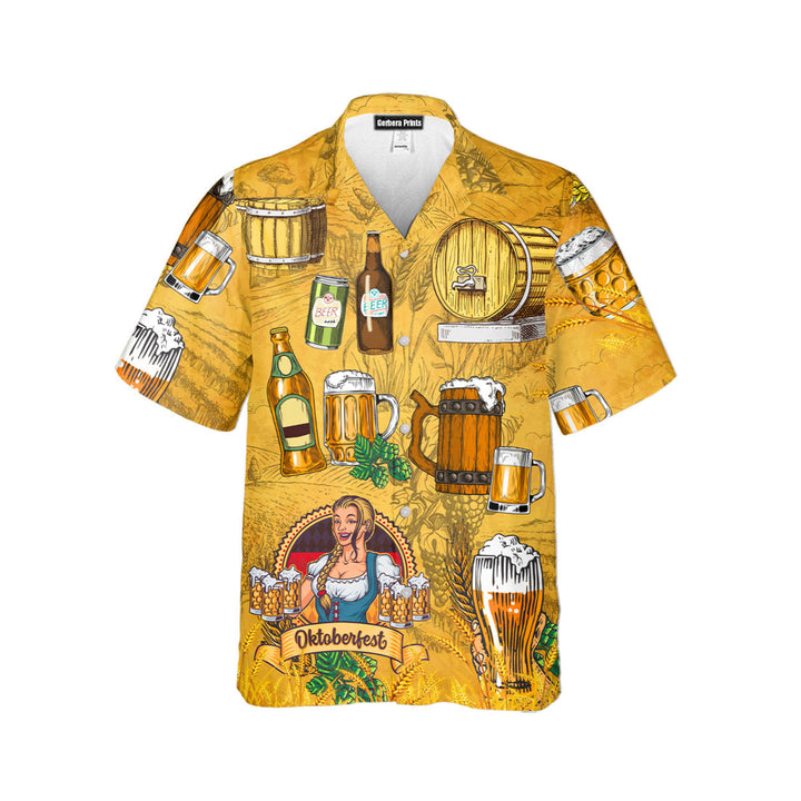 Drinking Oktoberfest Lovers Festival Lovers Oktoberfest Hawaiian Shirt 