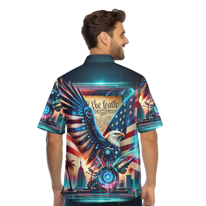 Patriotic We The People Independence Day 4th Of July Hawaiian Shirt