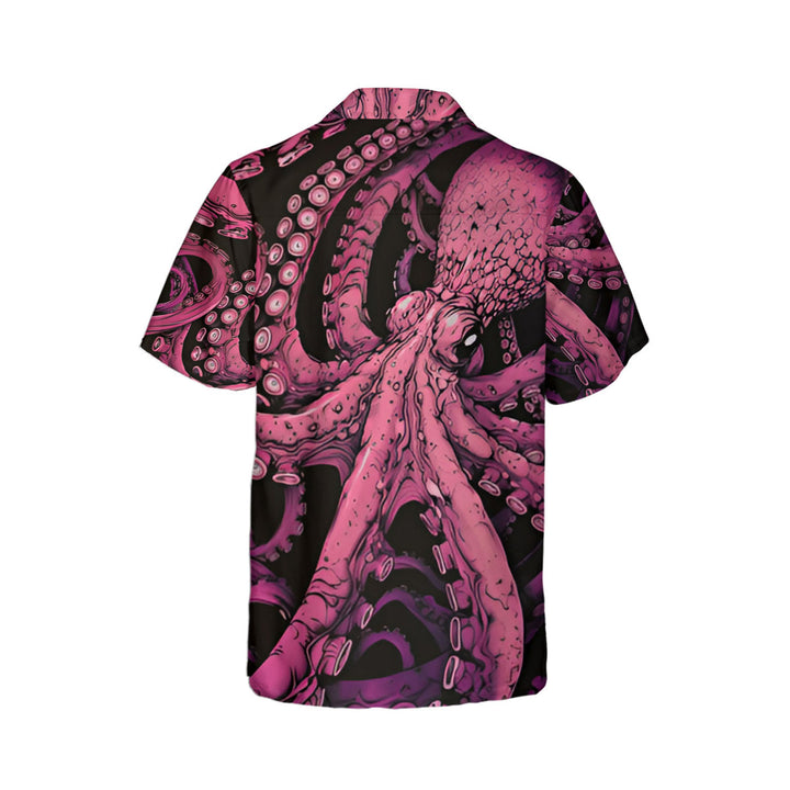 Pinky Octopus Hawaiian Shirt