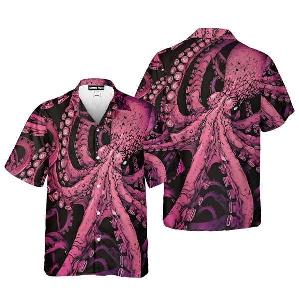 Pinky Octopus Hawaiian Shirt