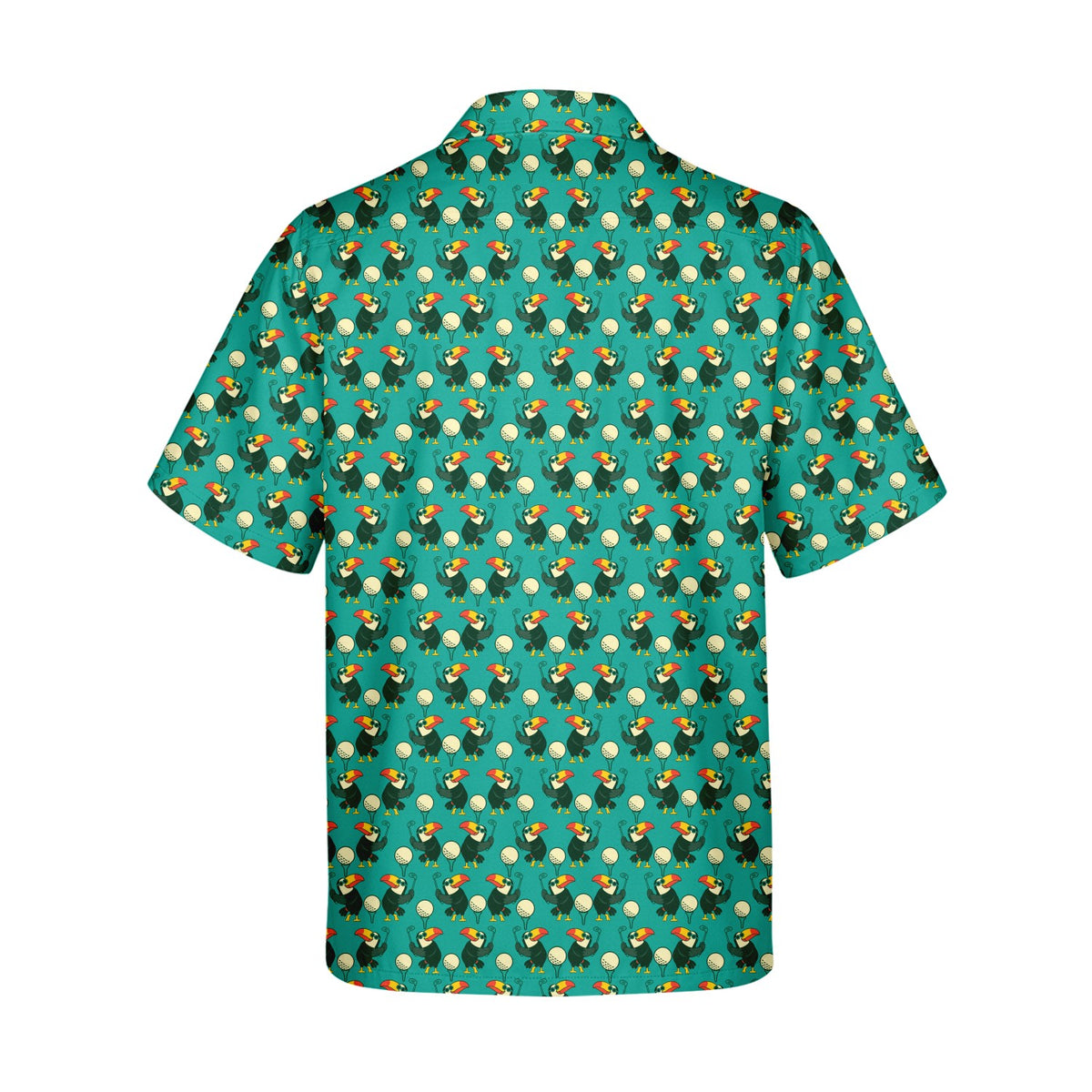 Toucan Tee Time Hawaiian Shirt - Back