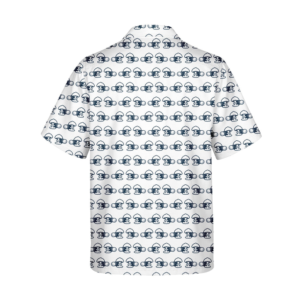 Total Tee Destruction Kids Hawaiian Shirt - Back