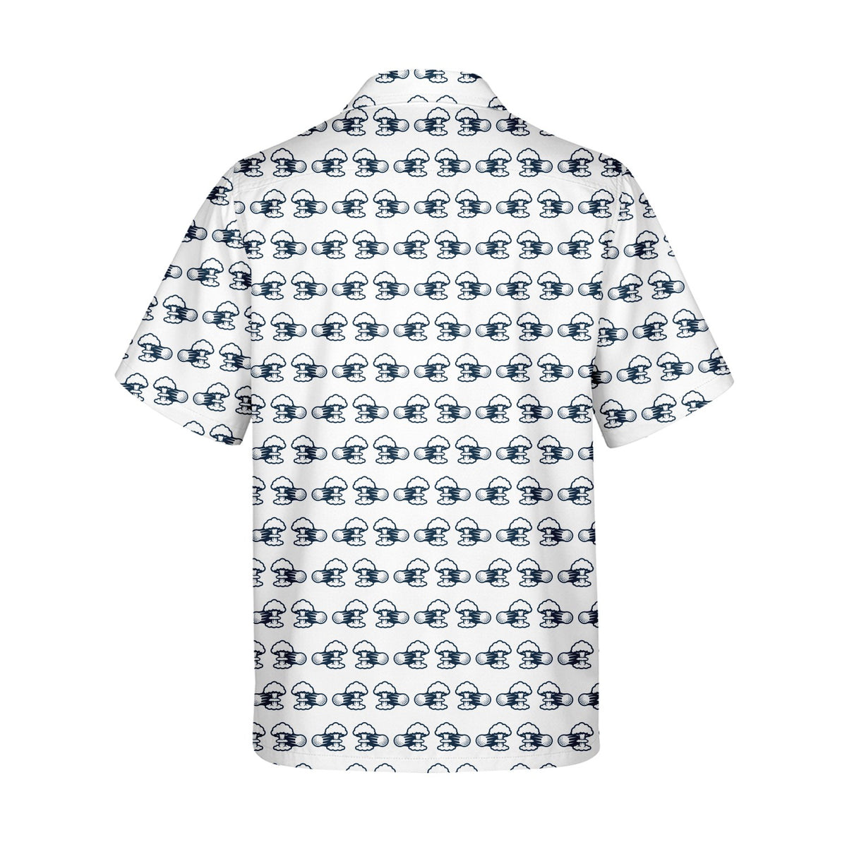 Total Tee Destruction Kids Hawaiian Shirt - Back