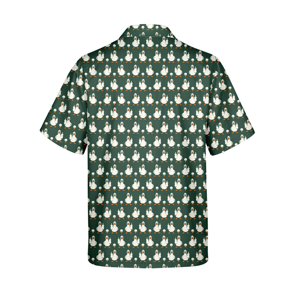 Birdie Salute Hawaiian Shirt - Back