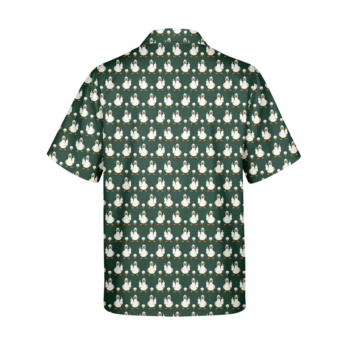 Birdie Salute Hawaiian Shirt - Back