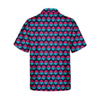 Synthwave Bogey Sun Kids Hawaiian Shirt - Back