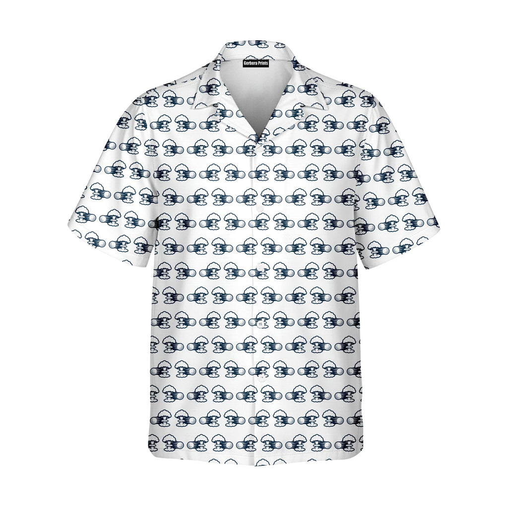 Total Tee Destruction Hawaiian Shirt - Front