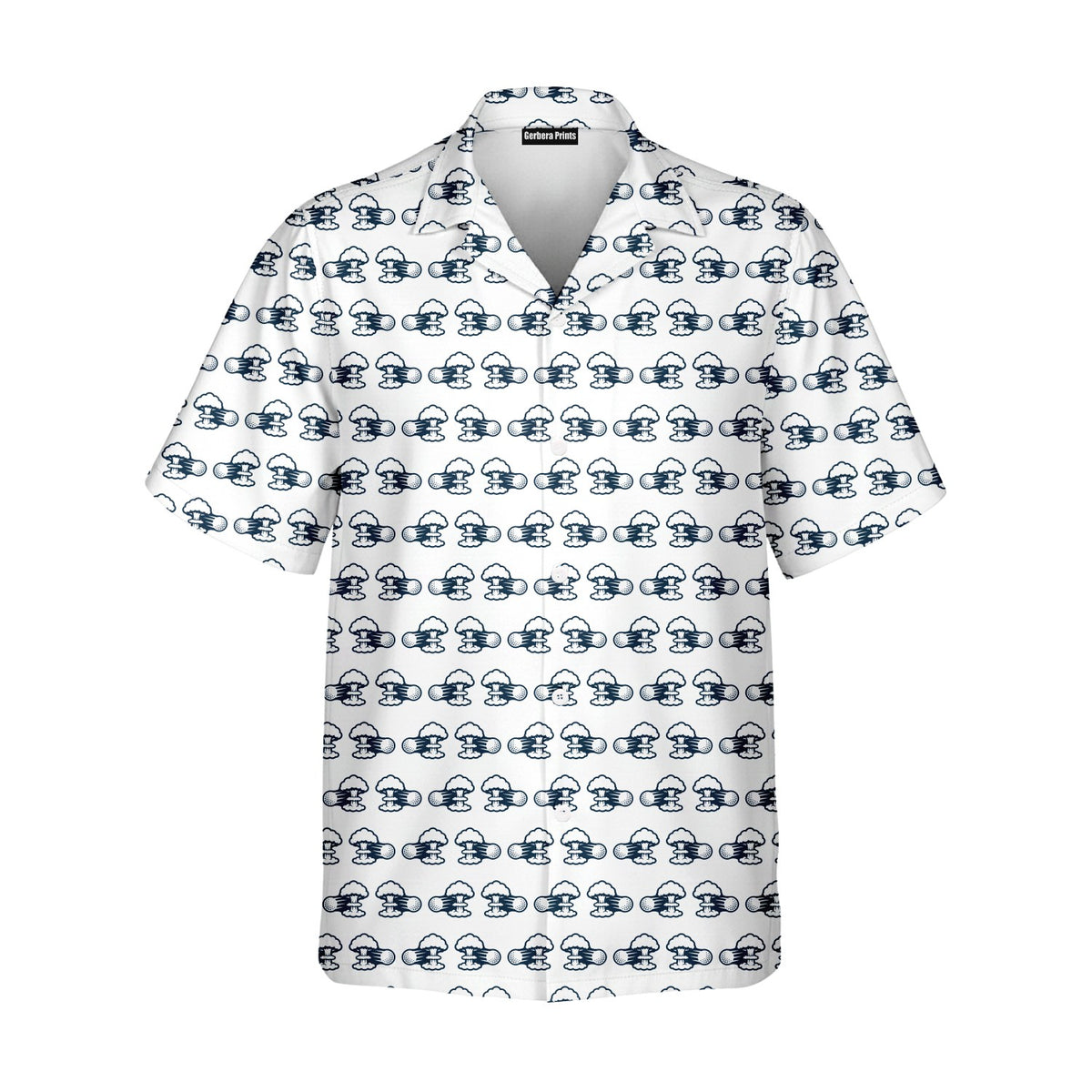 Total Tee Destruction Kids Hawaiian Shirt - Front