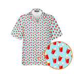 Red Solo Cup - Golf Hawaiian Shirt-Hawaiian Shirt-Gerbera Prints