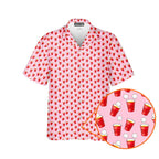 Red Solo Cup - Golf Hawaiian Shirt-Hawaiian Shirt-Gerbera Prints