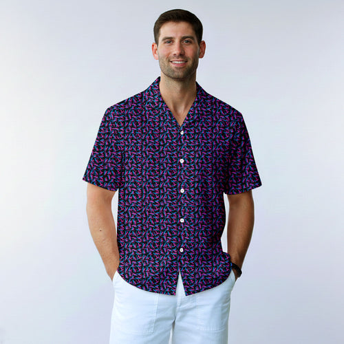 Exercise In The Midnight - Funny Golf Hawaiian Shirt-Hawaiian Shirt-Gerbera Prints