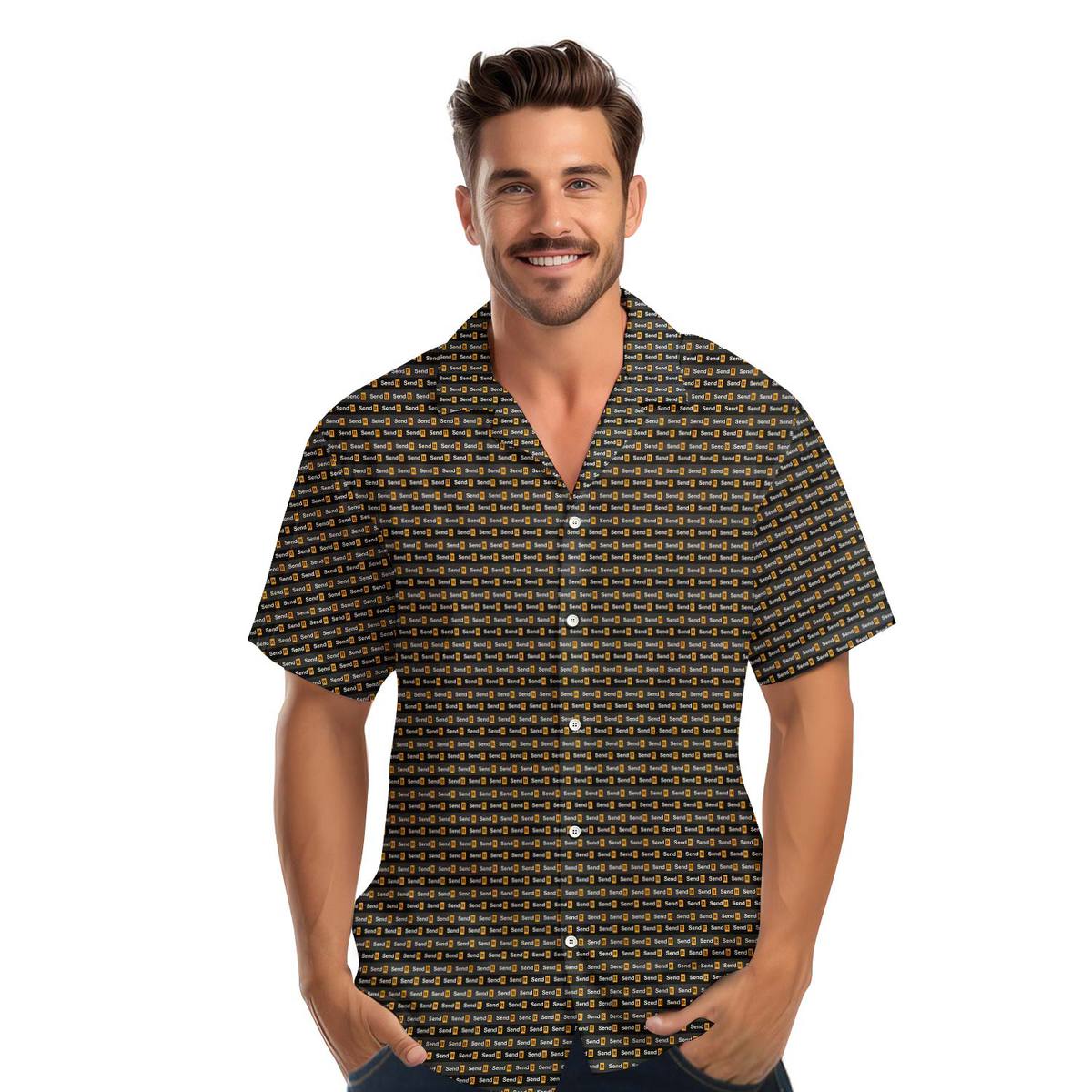 Send It - Funny Golf Hawaiian Shirt-Hawaiian Shirt-Gerbera Prints