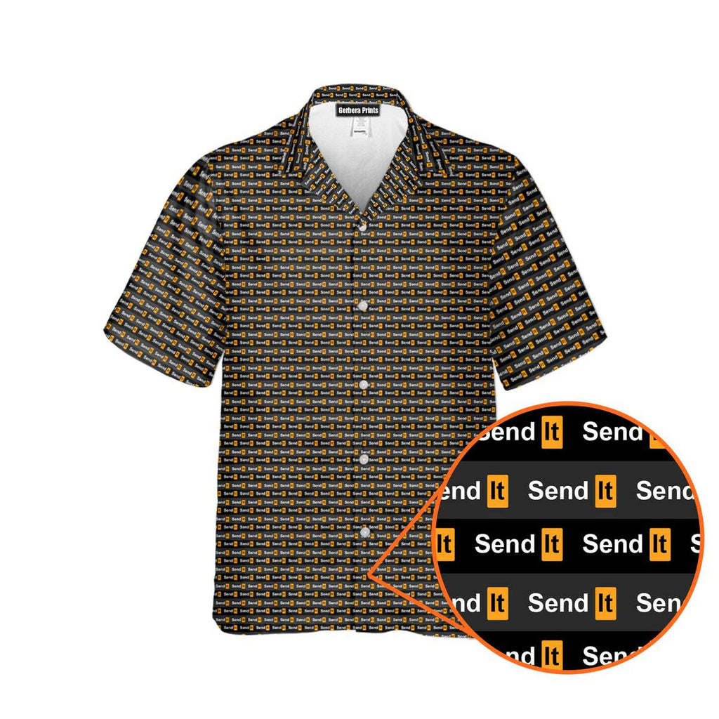 Send It - Funny Golf Hawaiian Shirt-Hawaiian Shirt-Gerbera Prints