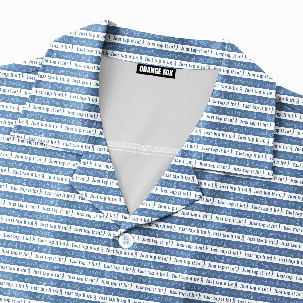 Just Tap It In Funny Hawaiian Shirt