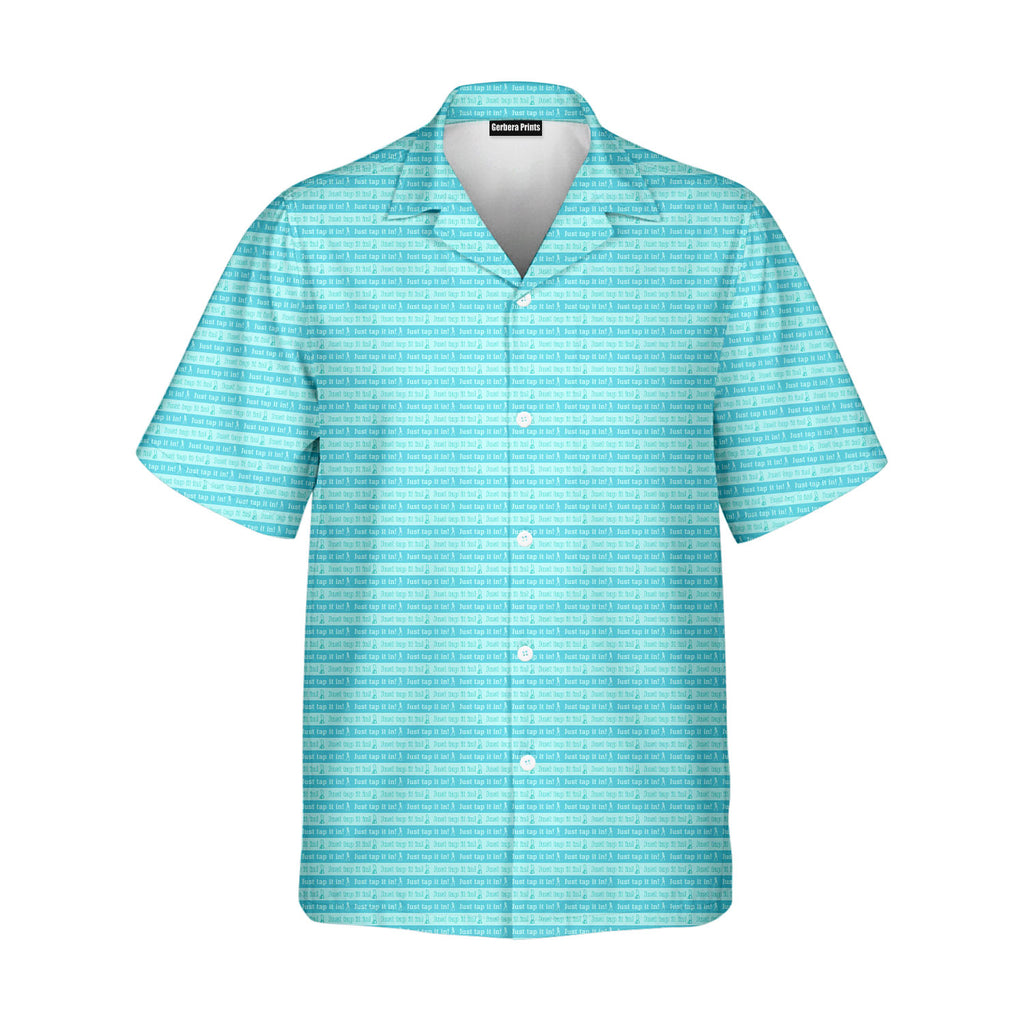 Just Tap It In - Funny Golf Hawaiian Shirt-Hawaiian Shirt-Gerbera Prints