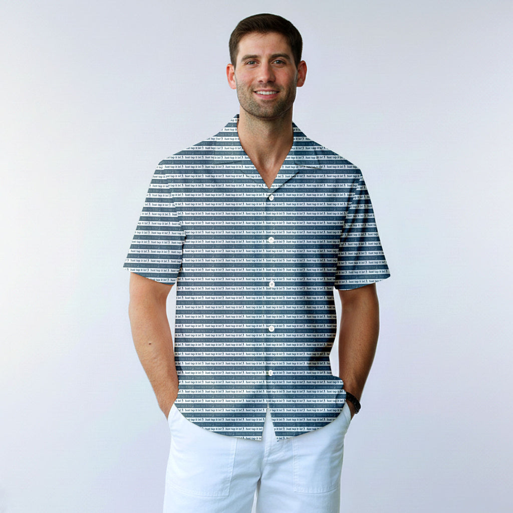 Just Tap It In - Funny Golf Hawaiian Shirt-Hawaiian Shirt-Gerbera Prints