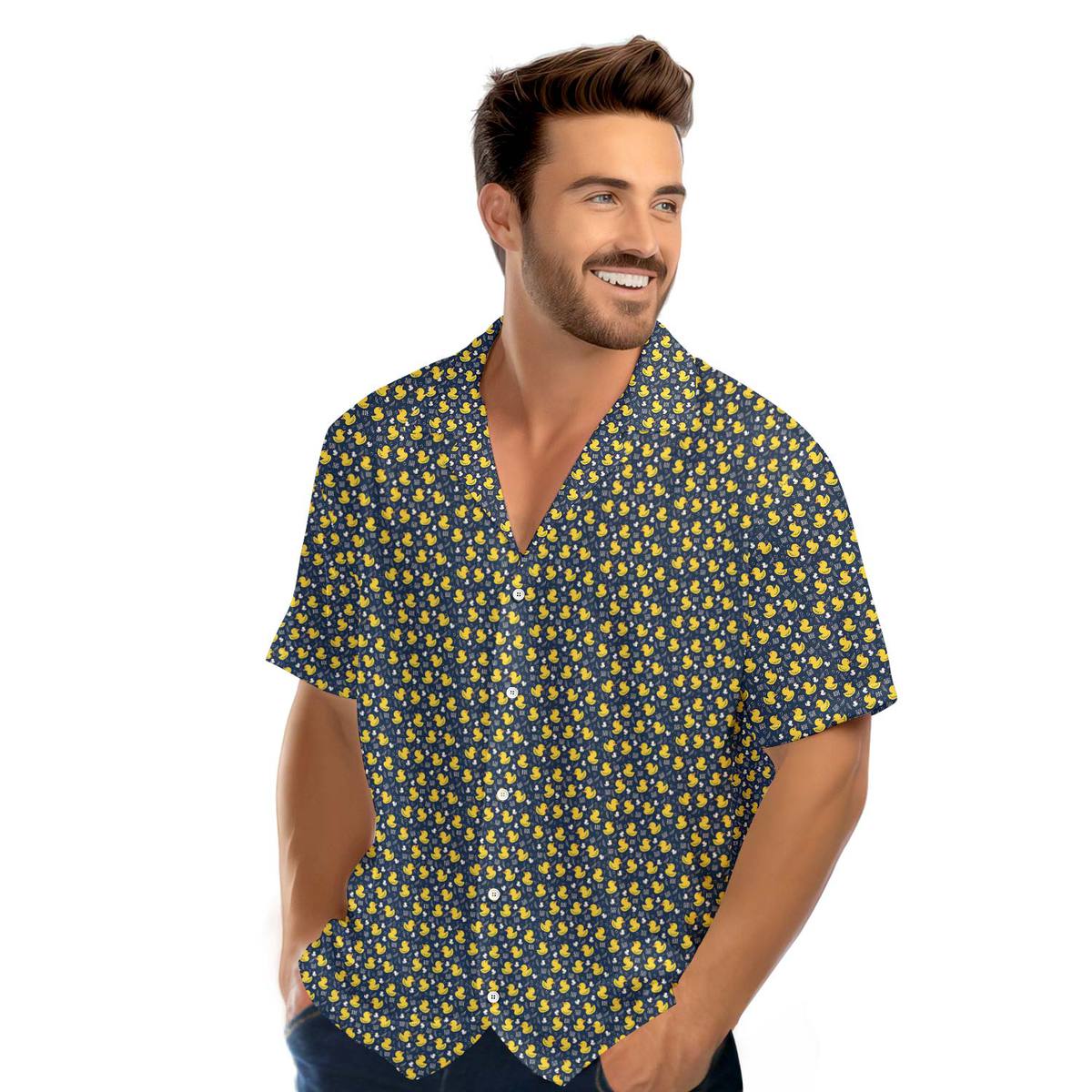 Big Ducks Energy - Funny Golf Hawaiian Shirt-Hawaiian Shirt-Gerbera Prints