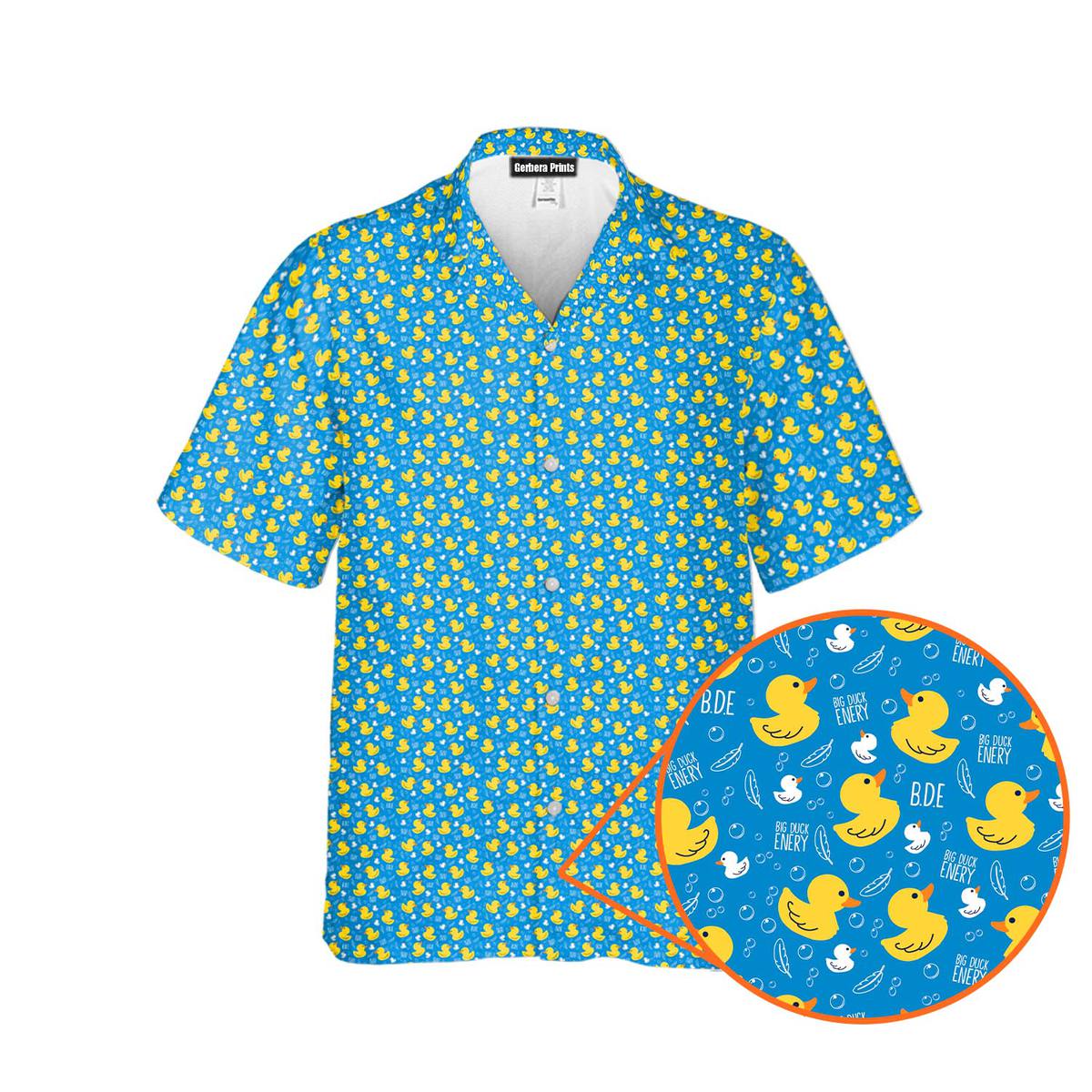 Big Ducks Energy - Funny Golf Hawaiian Shirt-Hawaiian Shirt-Gerbera Prints
