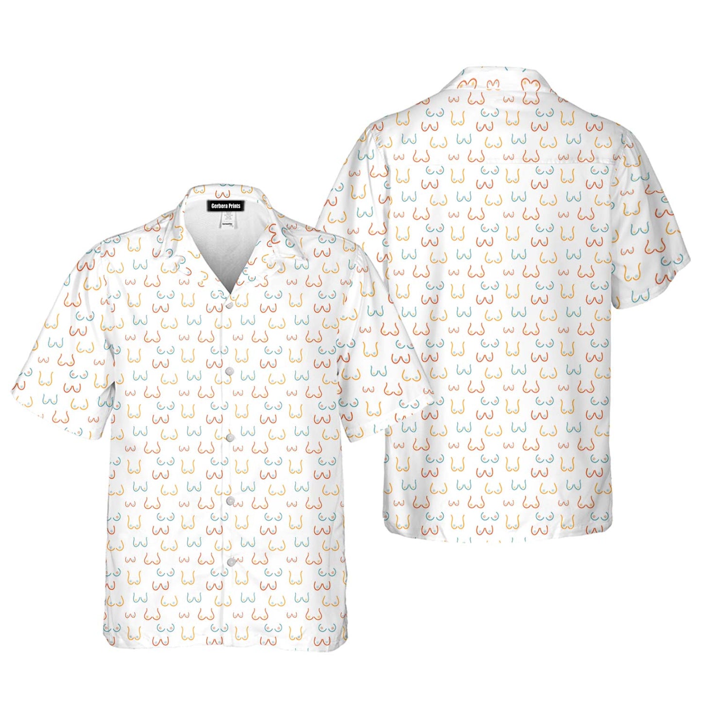 Funny Breast - Funny Golf Hawaiian Shirt