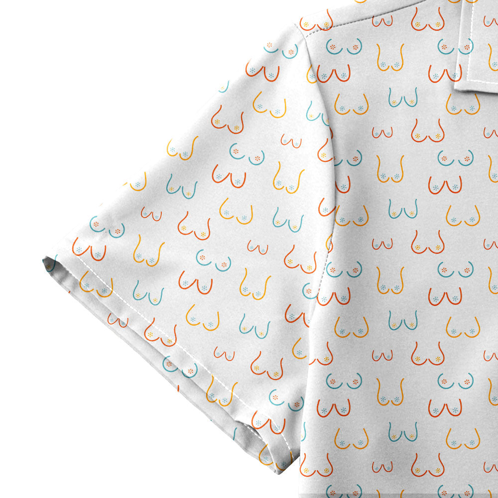 Funny Breast - Funny Golf Hawaiian Shirt