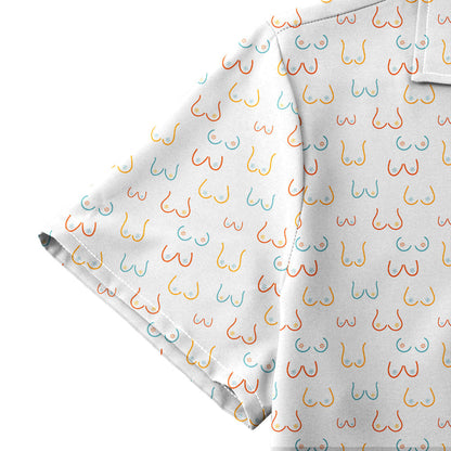 Funny Breast - Funny Golf Hawaiian Shirt