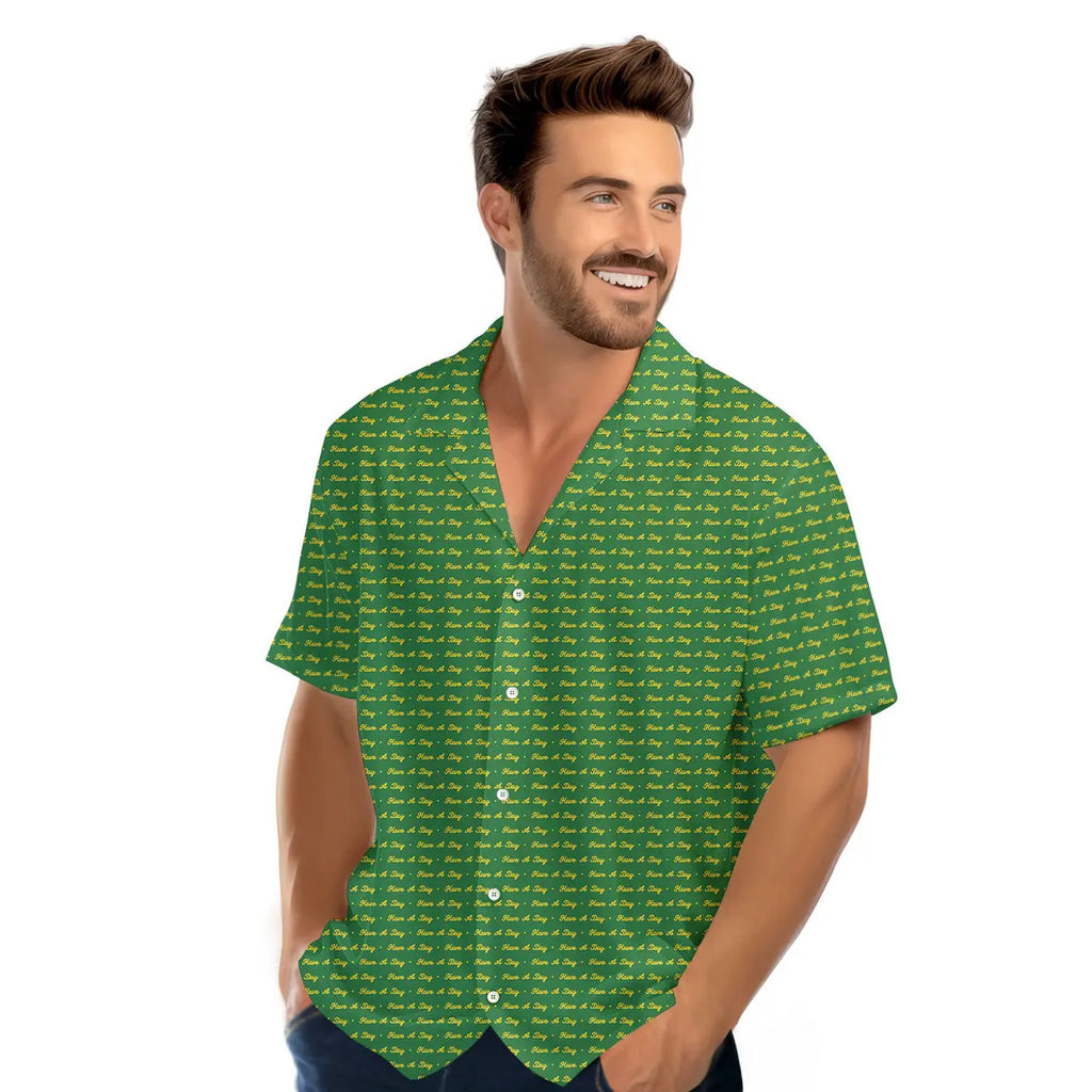 Have A Day - Golf Hawaiian Shirt-Hawaiian Shirt-Gerbera Prints
