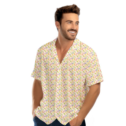 Cute Raincoat Cartoon Character - Funny Golf Hawaiian Shirt 