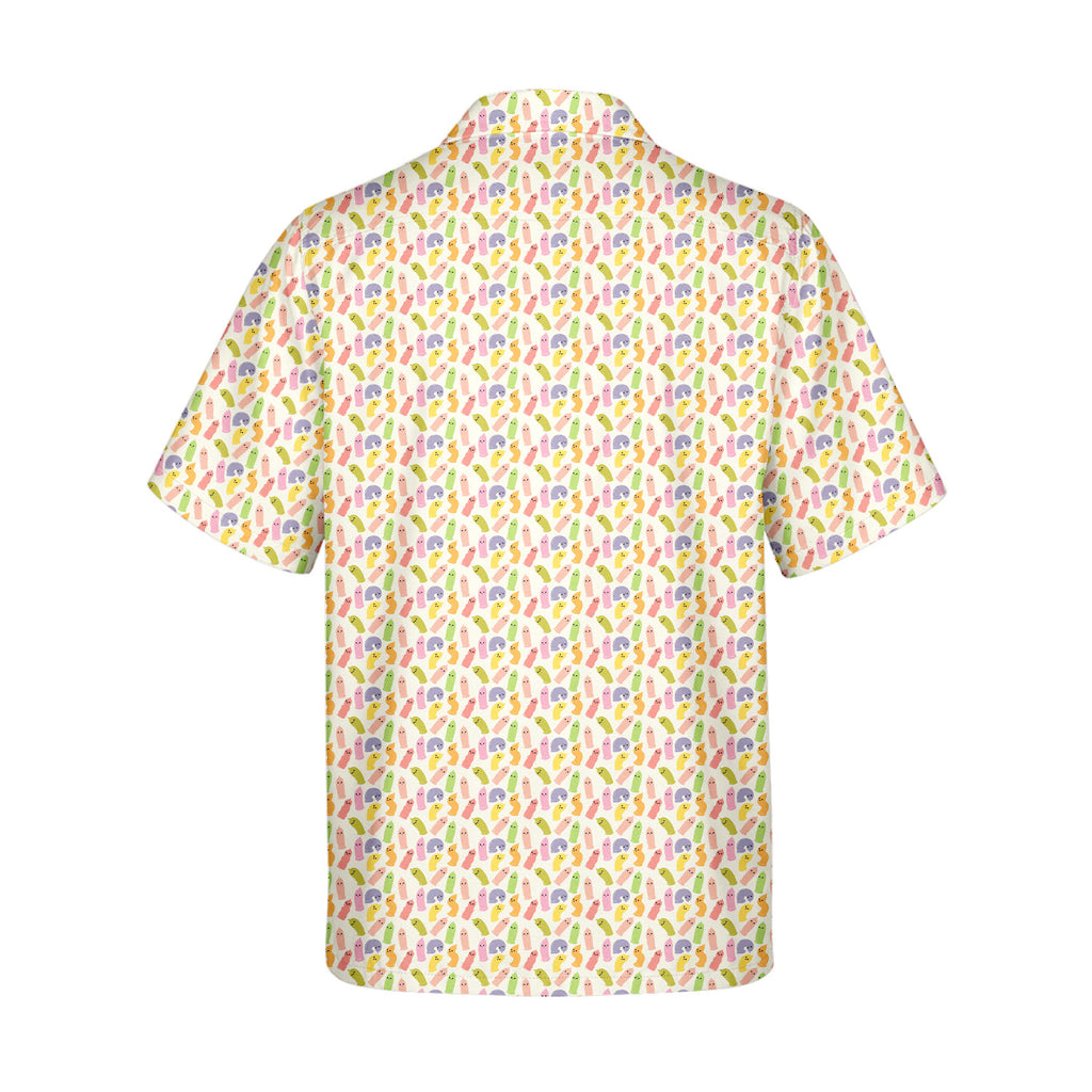 Cute Raincoat Cartoon Character - Funny Golf Hawaiian Shirt-Hawaiian Shirt-Gerbera Prints