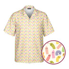Cute Raincoat Cartoon Character - Funny Golf Hawaiian Shirt-Hawaiian Shirt-Gerbera Prints