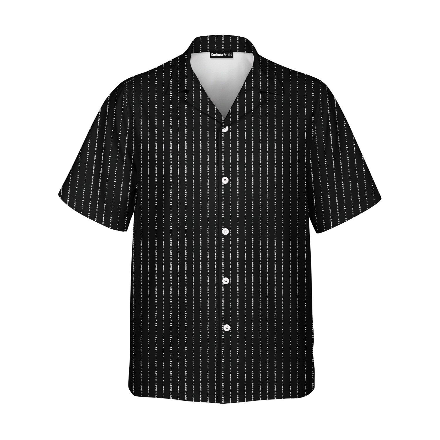 The F#@K - Funny Golf Hawaiian Shirt-Hawaiian Shirt-Gerbera Prints
