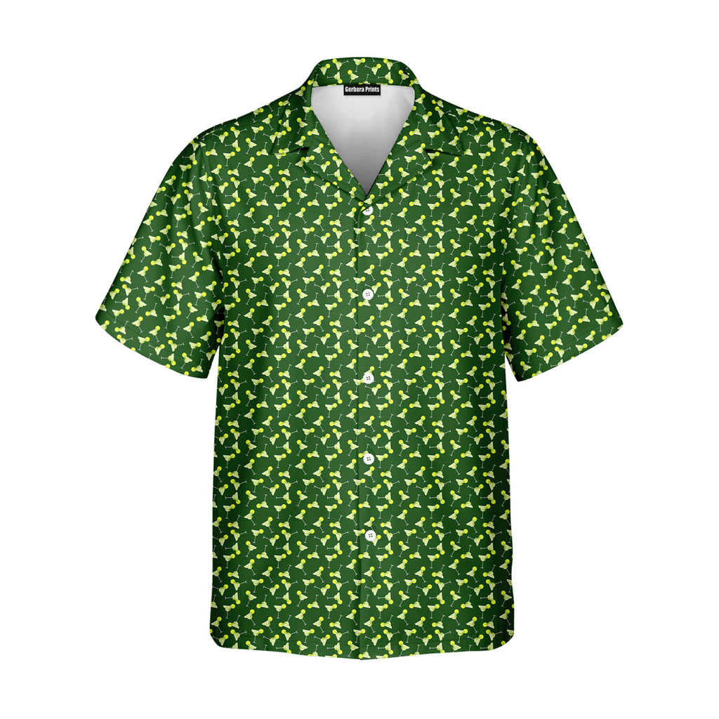 19th Hole Margarita Cocktail Slice Lime - Golf Hawaiian Shirt-Hawaiian Shirt-Gerbera Prints