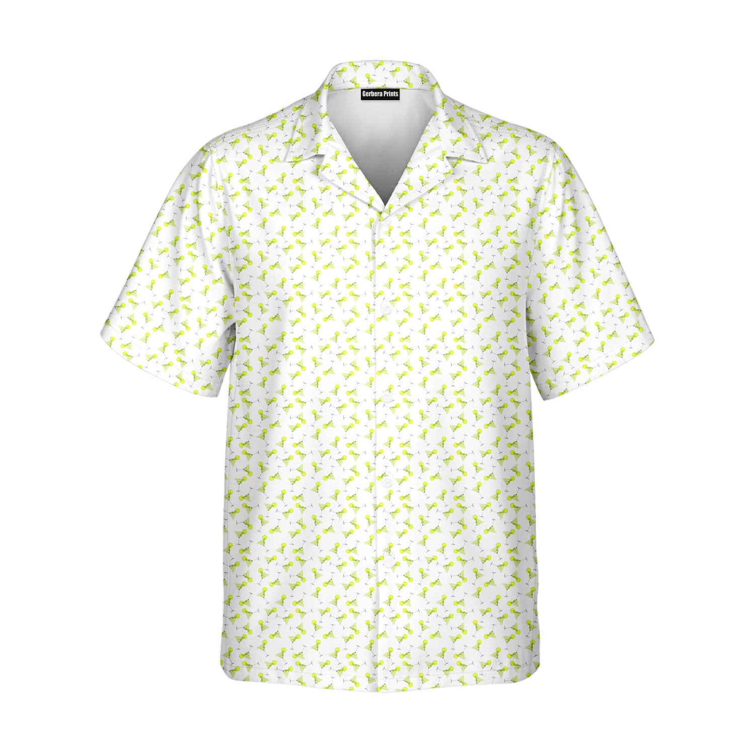 19th Hole Margarita Cocktail Slice Lime - Golf Hawaiian Shirt-Hawaiian Shirt-Gerbera Prints
