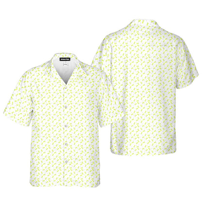 19th Hole Margarita Cocktail Slice Lime - Golf Hawaiian Shirt