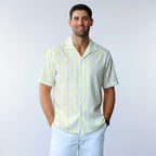19th Hole Margarita Cocktail Slice Lime - Golf Hawaiian Shirt-Hawaiian Shirt-Gerbera Prints