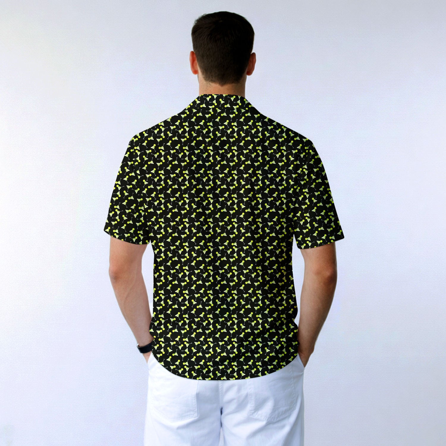 19th Hole Margarita Cocktail Slice Lime - Golf Hawaiian Shirt-Hawaiian Shirt-Gerbera Prints