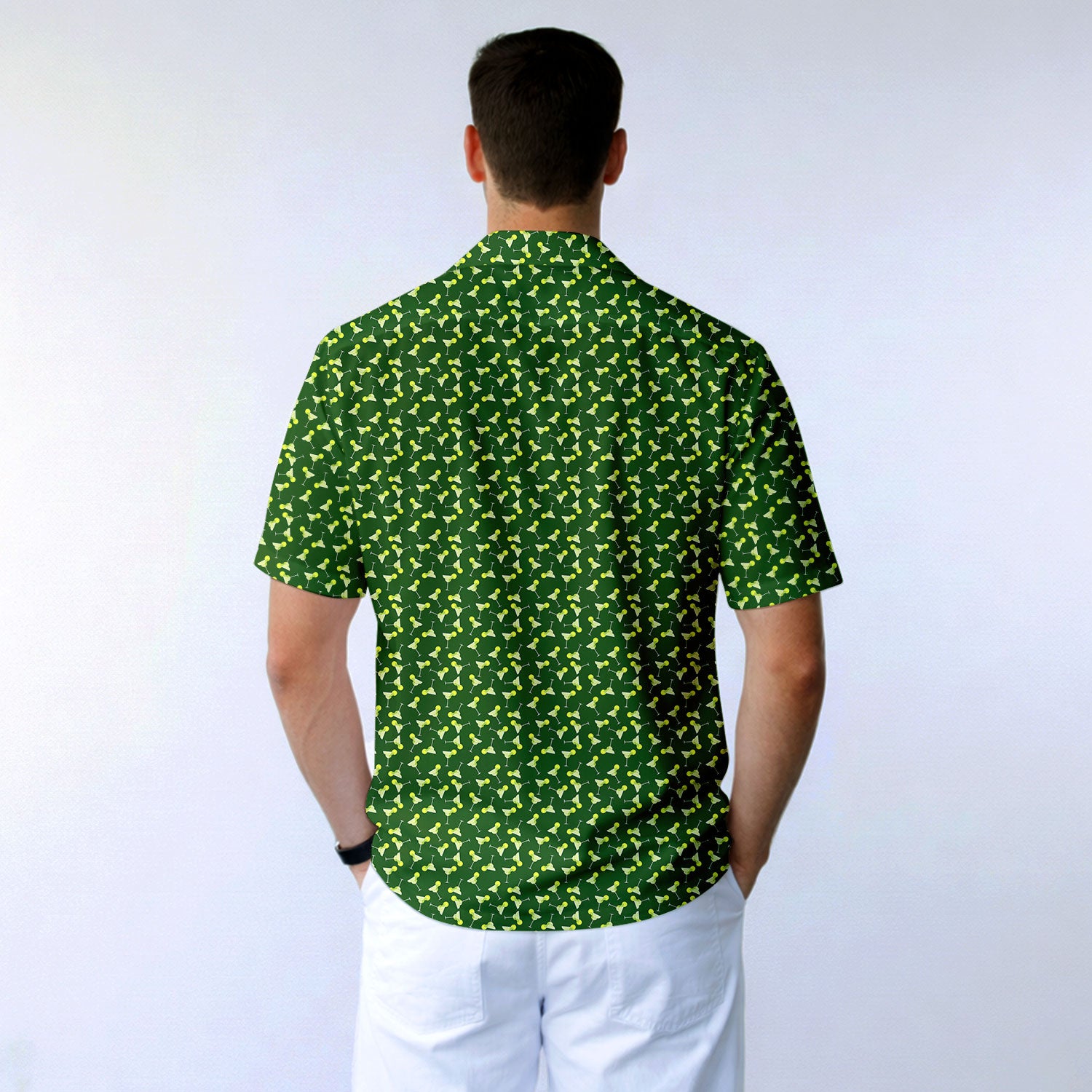 19th Hole Margarita Cocktail Slice Lime - Golf Hawaiian Shirt-Hawaiian Shirt-Gerbera Prints