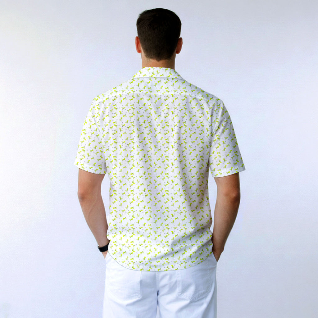 19th Hole Margarita Cocktail Slice Lime - Golf Hawaiian Shirt-Hawaiian Shirt-Gerbera Prints