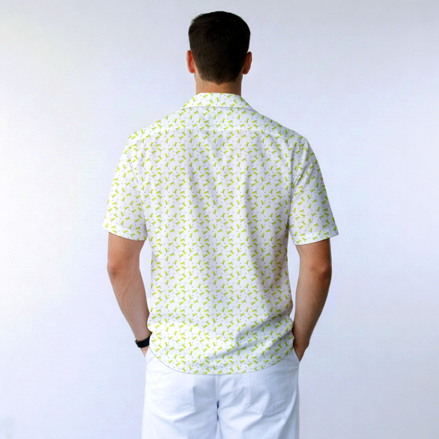 19th Hole Margarita Cocktail Slice Lime - Golf Hawaiian Shirt-Hawaiian Shirt-Gerbera Prints