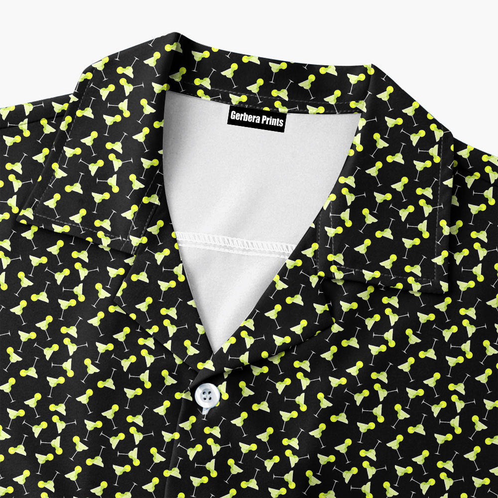 19th Hole Margarita Cocktail Slice Lime - Golf Hawaiian Shirt-Hawaiian Shirt-Gerbera Prints
