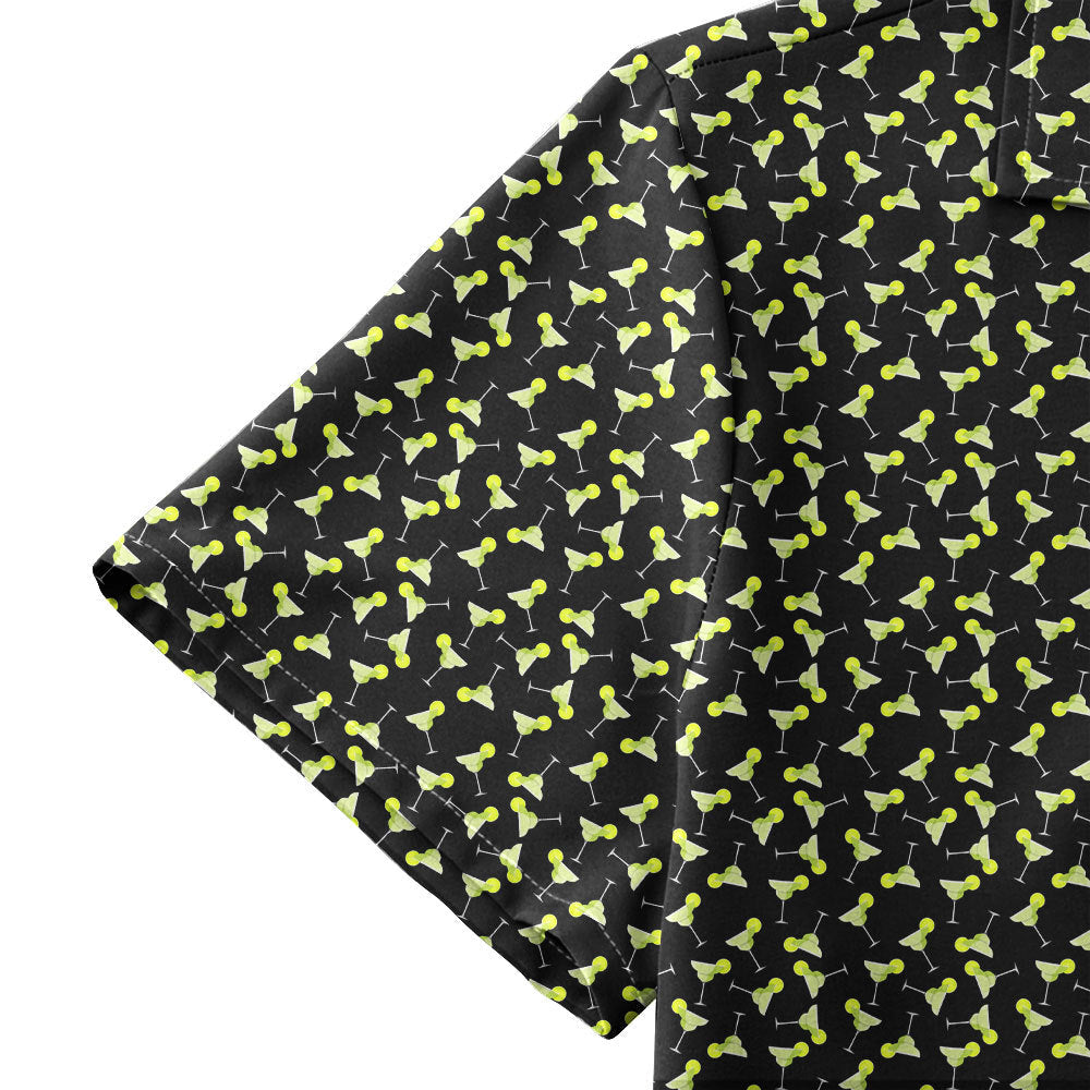 19th Hole Margarita Cocktail Slice Lime - Golf Hawaiian Shirt-Hawaiian Shirt-Gerbera Prints