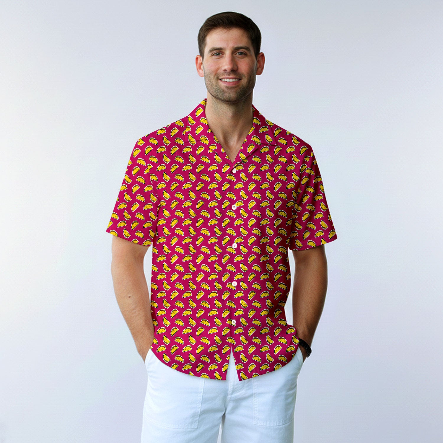 The Pink Taco - Golf Hawaiian Shirt