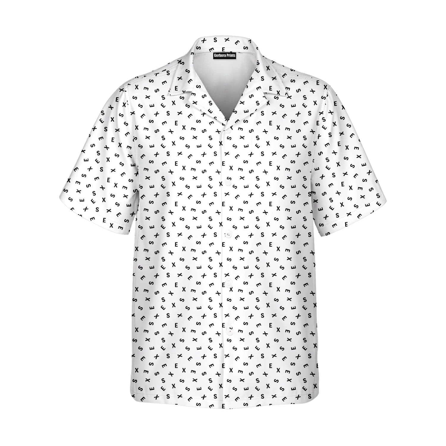 Words Swirl - Funny Golf Hawaiian Shirt-Hawaiian Shirt-Gerbera Prints